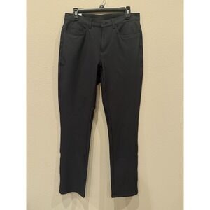 Greg Norman Golf pants Men's 30x32 Black Stretch Performance Tech Straight NEW